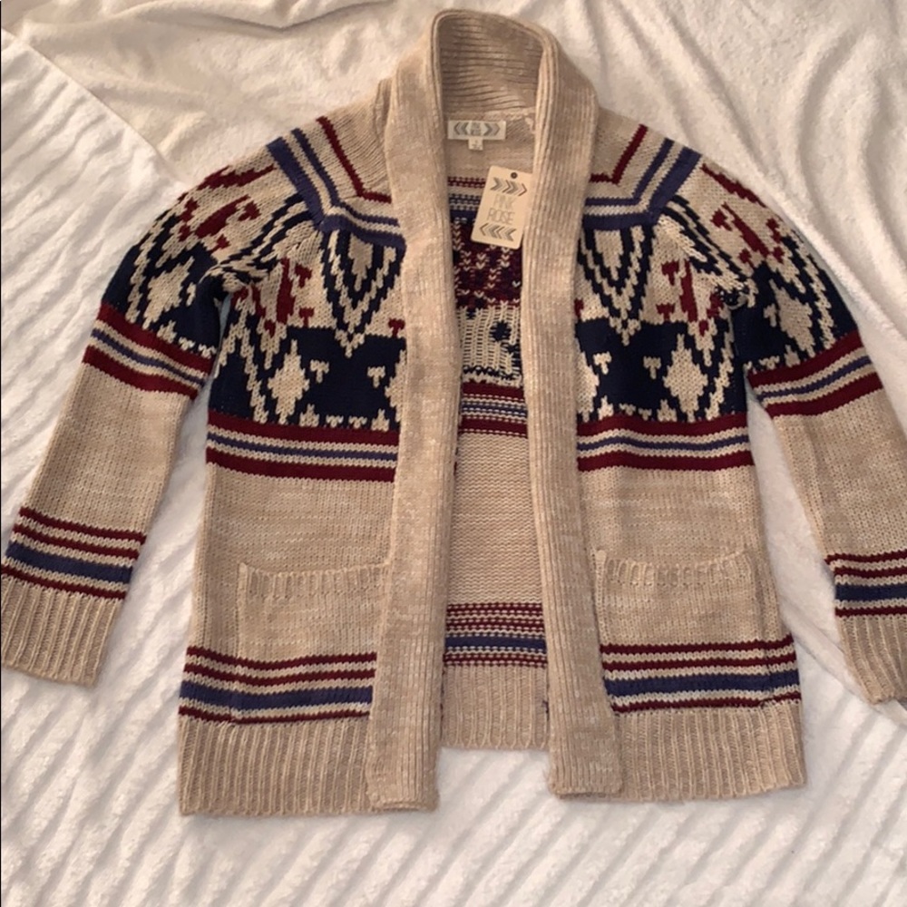 Pink Rose Cardigan- New